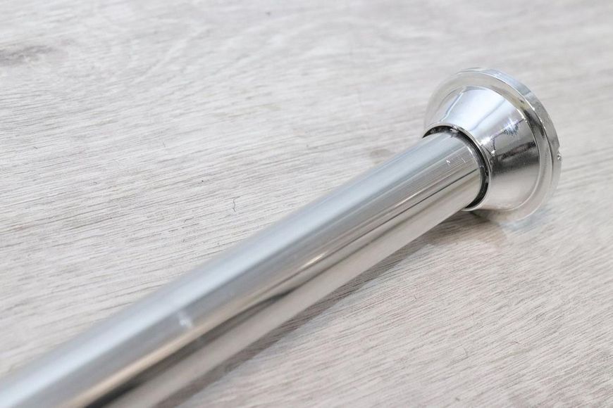 Карниз 140-250 см телескопічний алюміній розсувний польський висувний на пружині з неіржавкої сталі 167 Vin фото