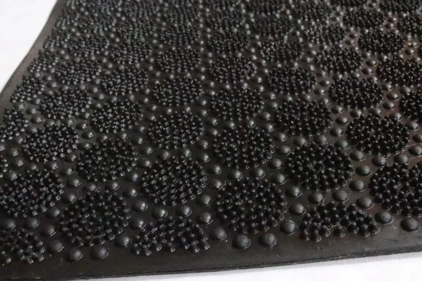 Коврик входной в коридор 40x60 см k17 защитный в коридор антискользяший на резиновой основе от грязи для дома 2562к17 фото