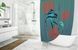 Штора занавеска для ванной и в душ кабину Fish Tropichome 180x200 cм с рыбками 2094 Vin фото 2