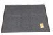 Грязезащитный коврик 80х120 см Velour Mat серый на вход на резиновой основе 2581 Vin фото 2